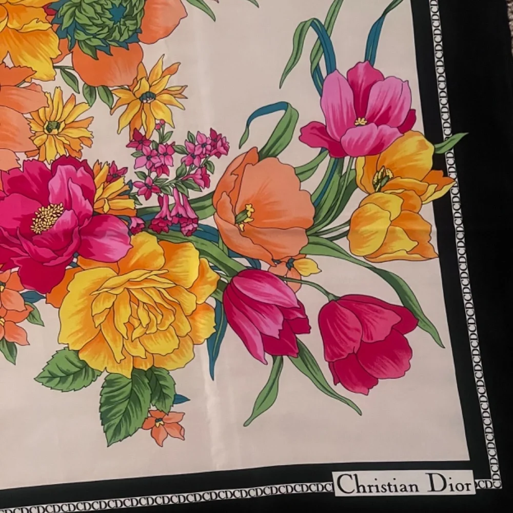 Vintage Christian Dior scarf